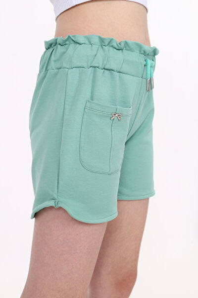 Toontoy Kids Kız Çocuk Şort, Bermuda, Kapri