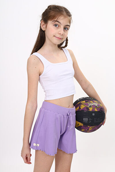 Toontoy Kids Kız Çocuk Şort, Bermuda, Kapri