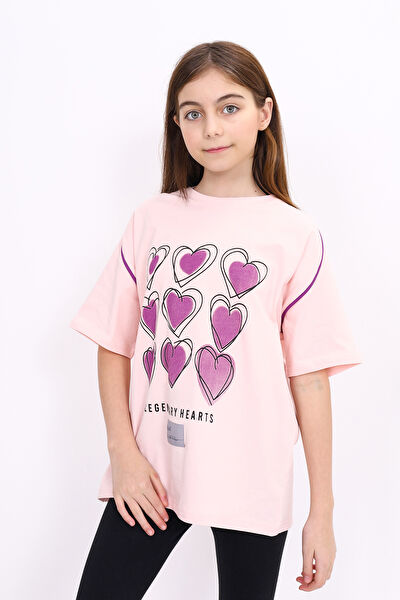 Toontoy Kids Kız Çocuk Tişört
