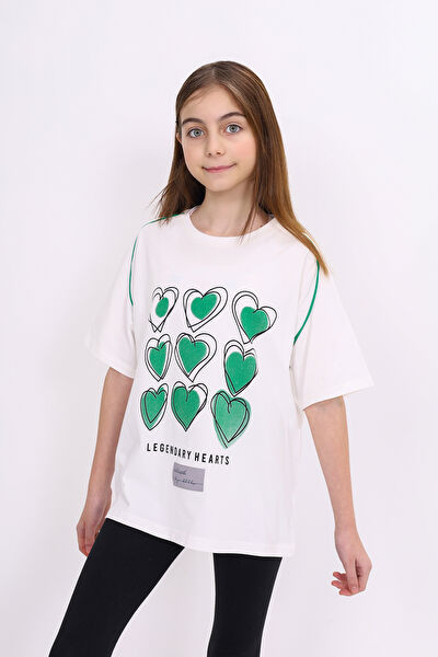 Toontoy Kids Kız Çocuk Tişört