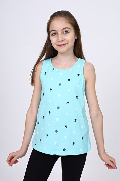 Toontoy Kids Kız Çocuk Atlet, Fanila