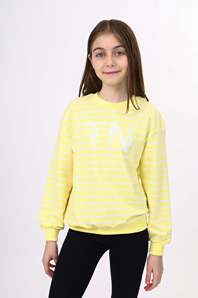 Toontoy Kids Kız Çocuk Sweatshirt
