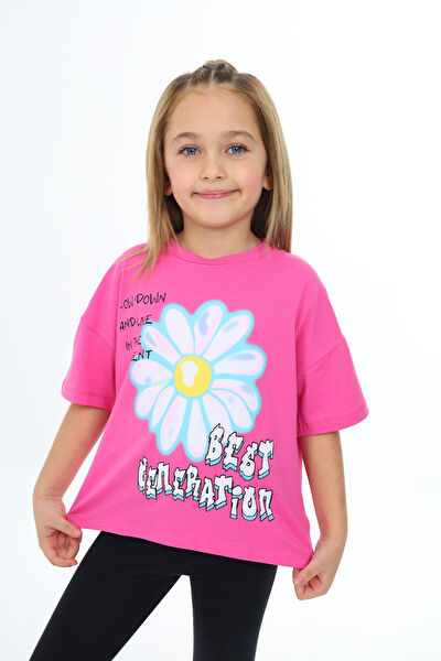 Toontoy Kids Kız Çocuk Tişört