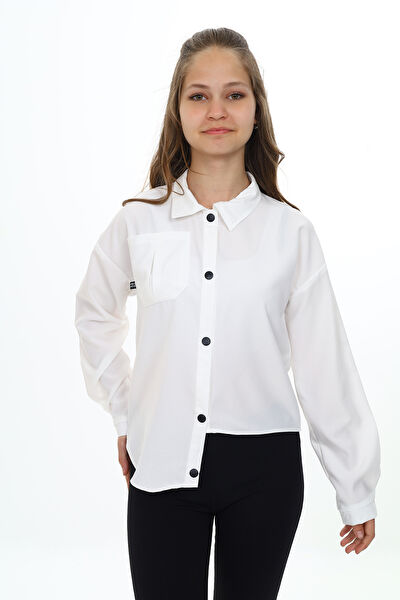 Toontoy Kids Kız Çocuk Gömlek