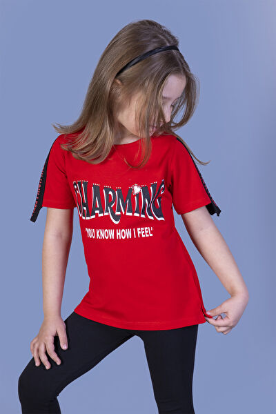 Toontoy Kids Kız Çocuk Tişört