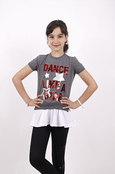 Toontoy Kids Kız Çocuk Tişört