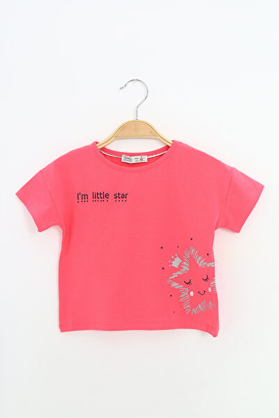 Toontoy Kids Kız Çocuk Tişört
