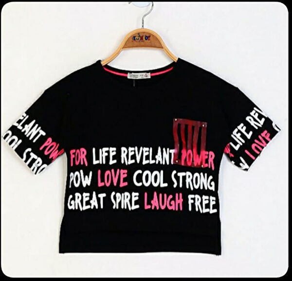 Toontoy Kids Kız Çocuk Tişört