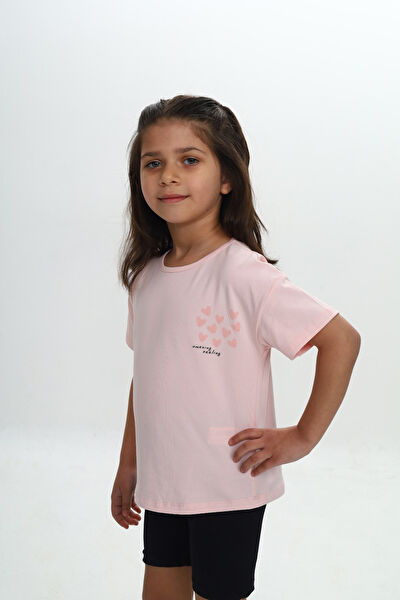 Toontoy Kids Kız Çocuk Tişört