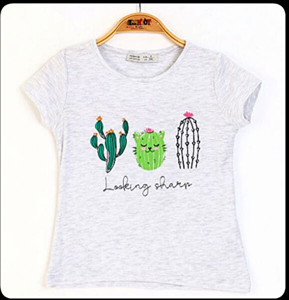 Toontoy Kids Kız Çocuk Tişört