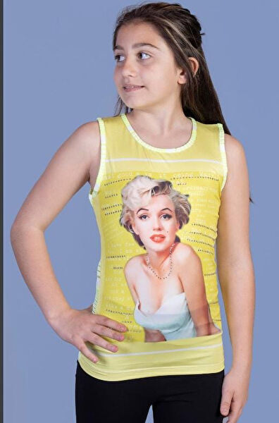 Toontoy Kids Kız Çocuk Atlet, Fanila