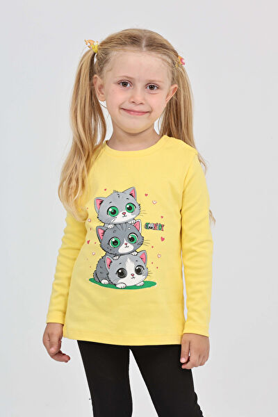 Toontoy Kids Kız Çocuk Sweatshirt