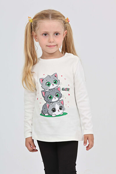 Toontoy Kids Kız Çocuk Sweatshirt