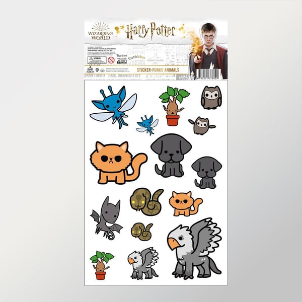 Wizarding World Etiket, Sticker