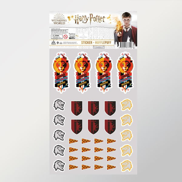 Wizarding World Etiket, Sticker
