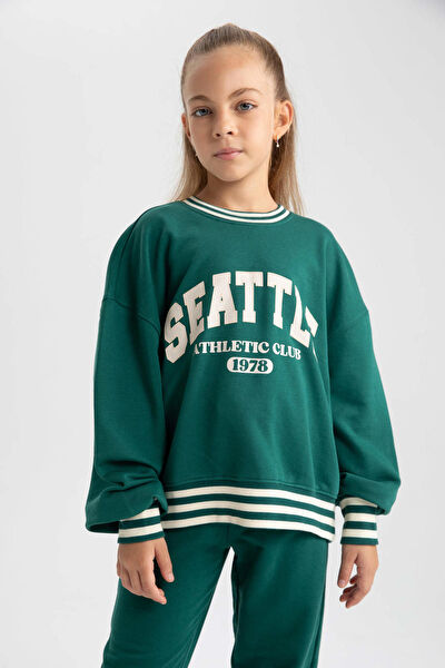 DeFacto Kız Çocuk Sweatshirt