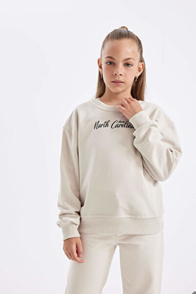 DeFacto Kız Çocuk Sweatshirt