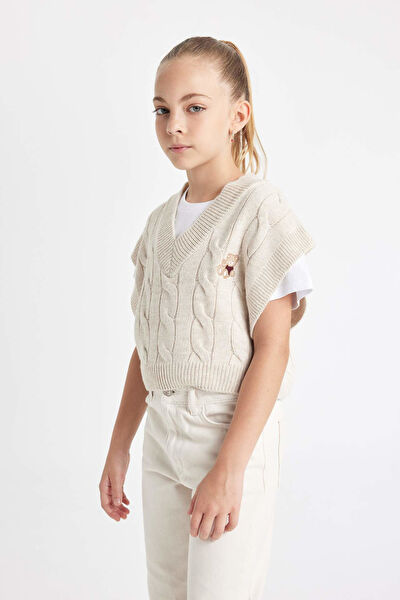 DeFacto Kız Çocuk Kazak