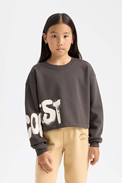 DeFacto Kız Çocuk Sweatshirt