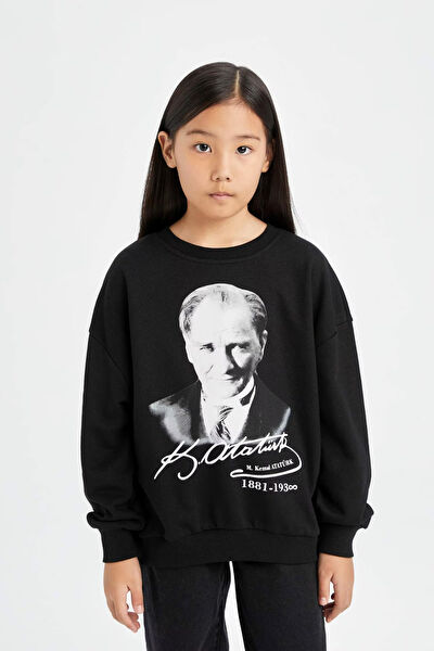 DeFacto Kız Çocuk Sweatshirt