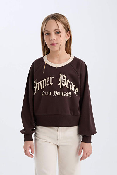 DeFacto Kız Çocuk Sweatshirt