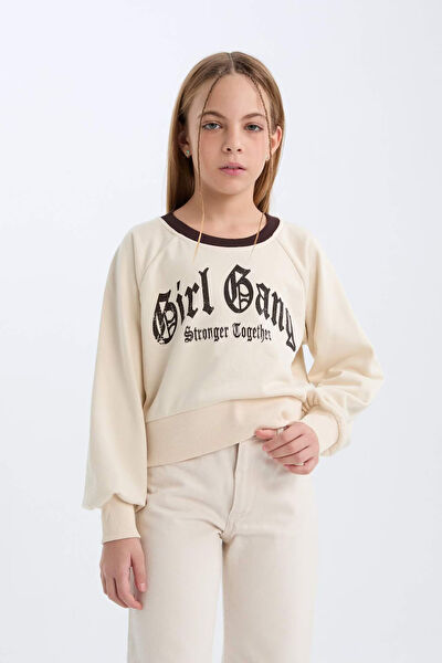 DeFacto Kız Çocuk Sweatshirt