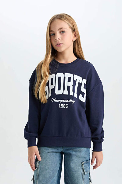 DeFacto Kız Çocuk Sweatshirt