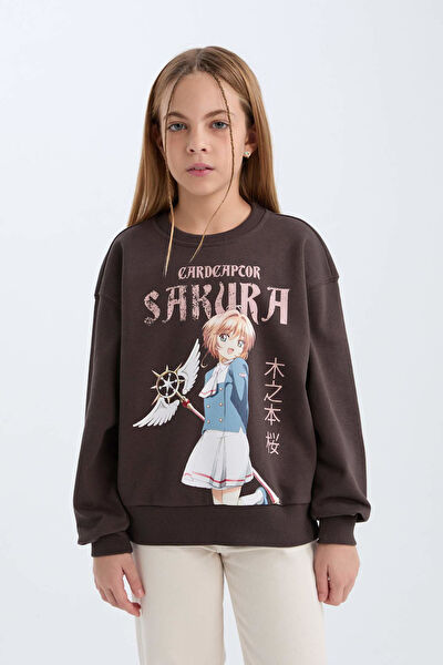 DeFacto Kız Çocuk Sweatshirt