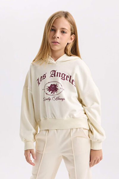 DeFacto Kız Çocuk Sweatshirt