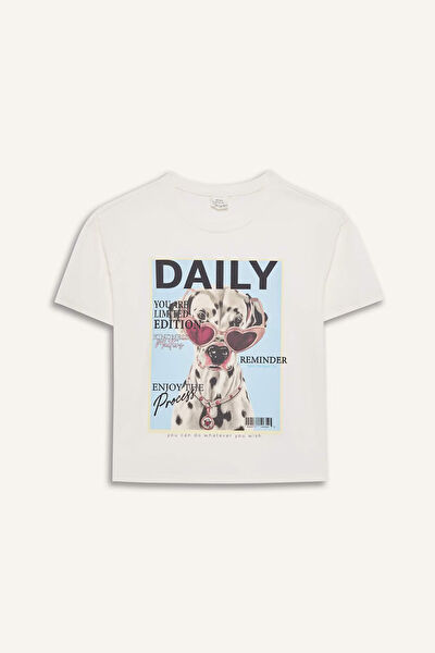 DeFacto Kız Çocuk Tişört