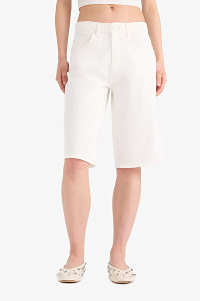 DeFacto Kadın Şort, Bermuda, Kapri