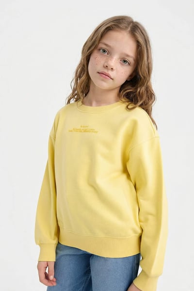 DeFacto Kız Çocuk Sweatshirt