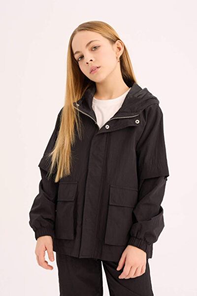 DeFacto Kız Çocuk Trençkot, Yağmurluk