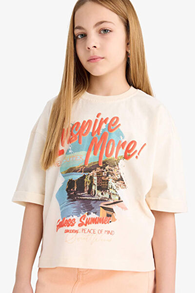 DeFacto Kız Çocuk Tişört