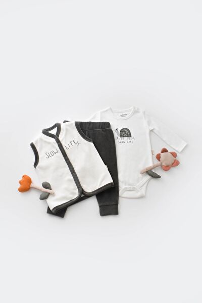BabyCosy Organic Bebek Alt, Üst Takım