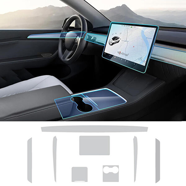 novstrap Araç İçi Ekran Koruyucu