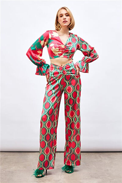 Sateen Kadın Pantolon