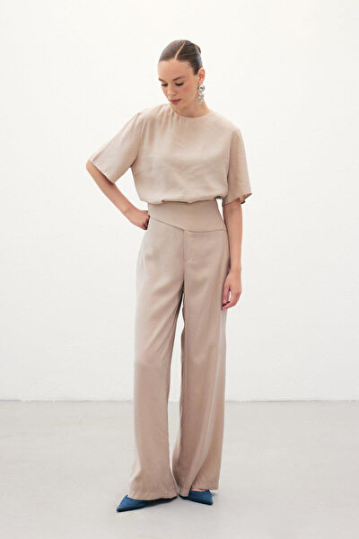 Sateen Kadın Pantolon