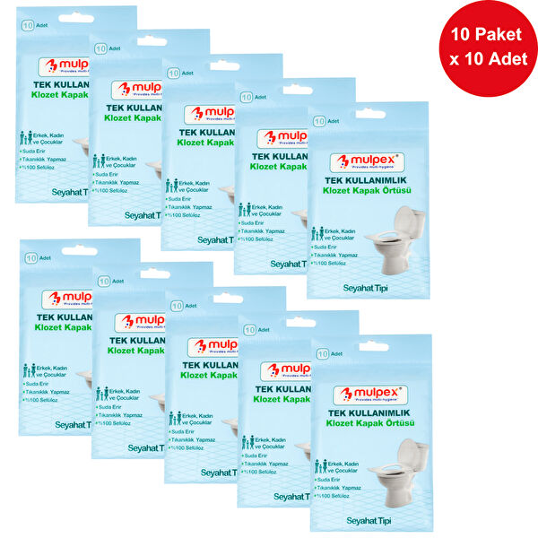 Mulpex Klozet Kapak Örtüsü