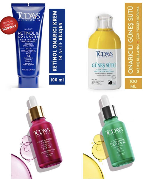 Todays Clinicals Yüz Nemlendiriciler