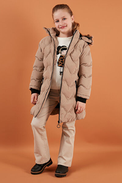 Lela Kız Çocuk Mont, Kaban