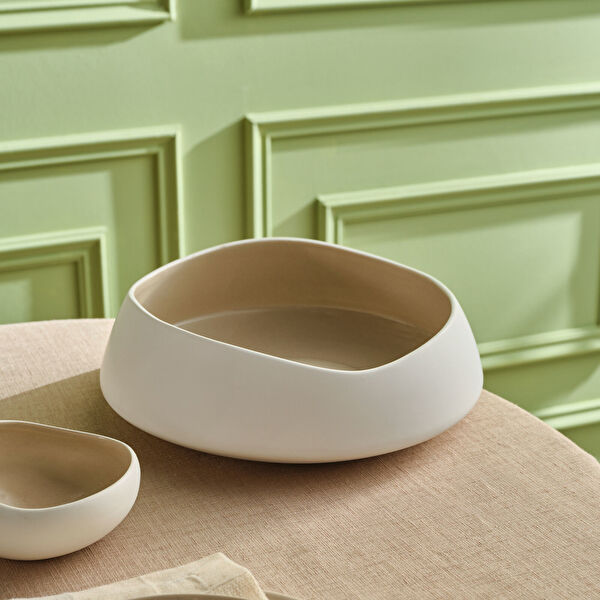 Karaca Home Dekoratif Tabak ve Kase