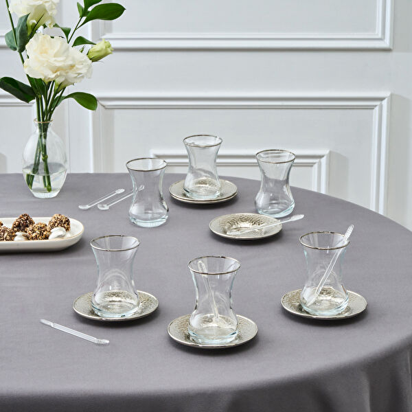 Karaca Çay Bardağı, Tabağı, Takımı