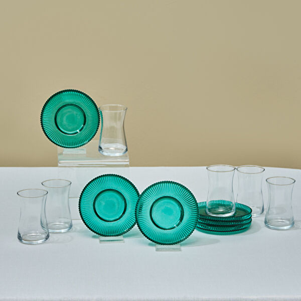 Karaca Çay Bardağı, Tabağı, Takımı