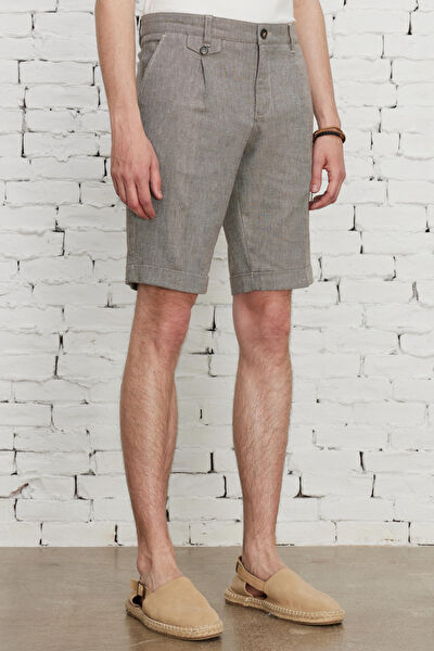 AC&Co / Altınyıldız Classics Erkek Şort, Bermuda, Kapri