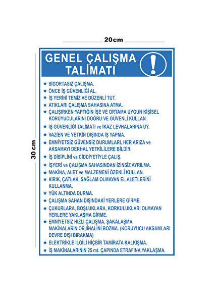 Lucena Güvenlik Uyarı İşaretleri, İş Güvenliği Levhaları