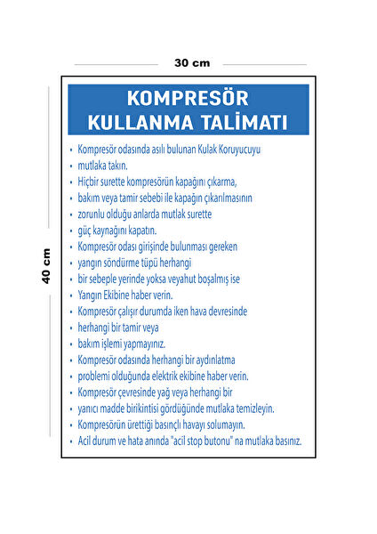 Lucena Güvenlik Uyarı İşaretleri, İş Güvenliği Levhaları