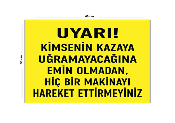 Lucena Güvenlik Uyarı İşaretleri, İş Güvenliği Levhaları