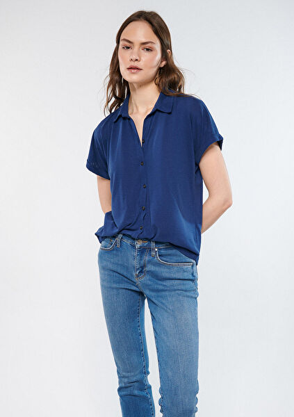 Mavi Kadın Tişört