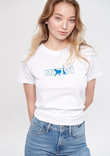 Mavi Kadın Tişört